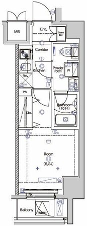 西川口駅 徒歩4分 3階の物件間取画像